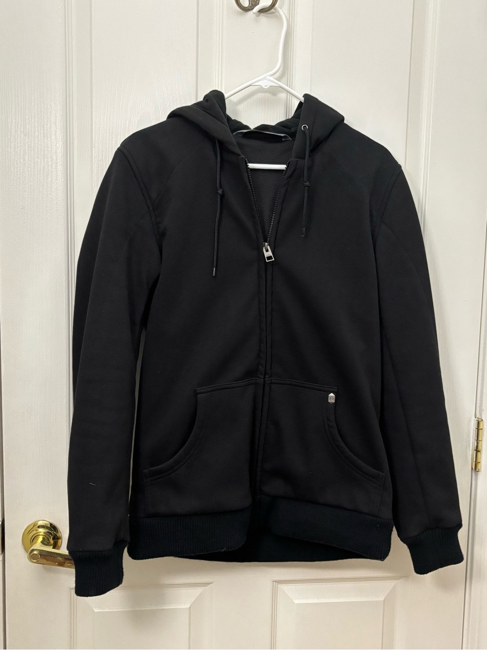 Harley-Davidson Women’s Medium Black Full Zip Hooded Jacket Motorcycle Casual